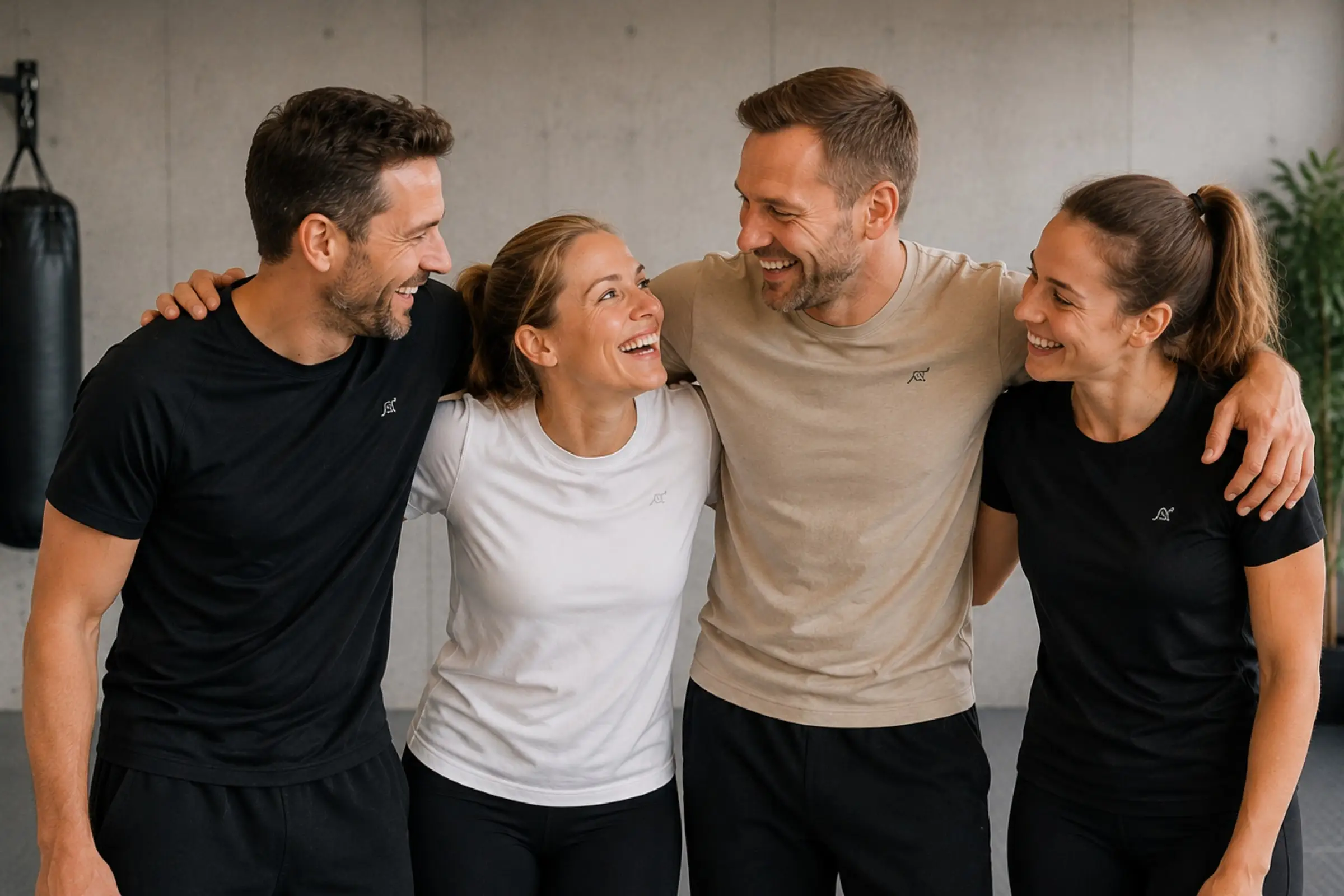 Gemeinsam trainieren in der Kampfsportschule Neufahrn