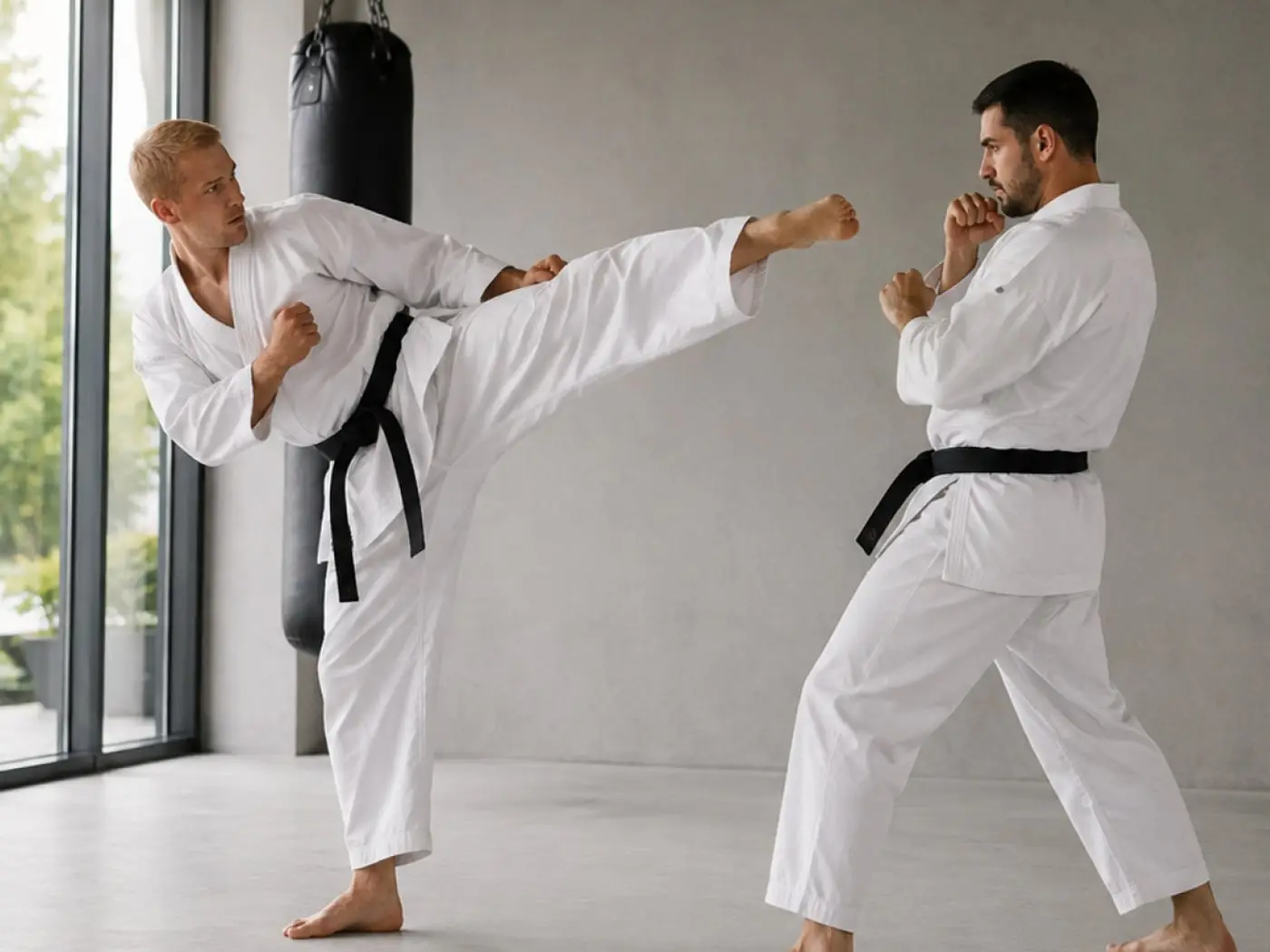 Karate für Erwachsene: Technik im Training