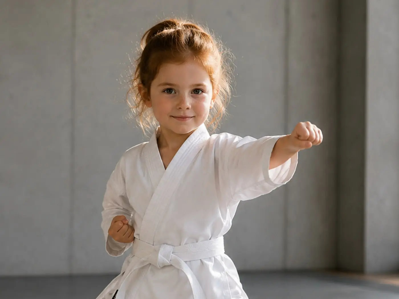 Karate für Kinder: Technik im Training