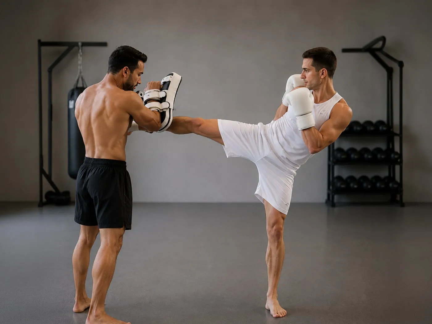 Kickboxen für Erwachsene: Technik im Training