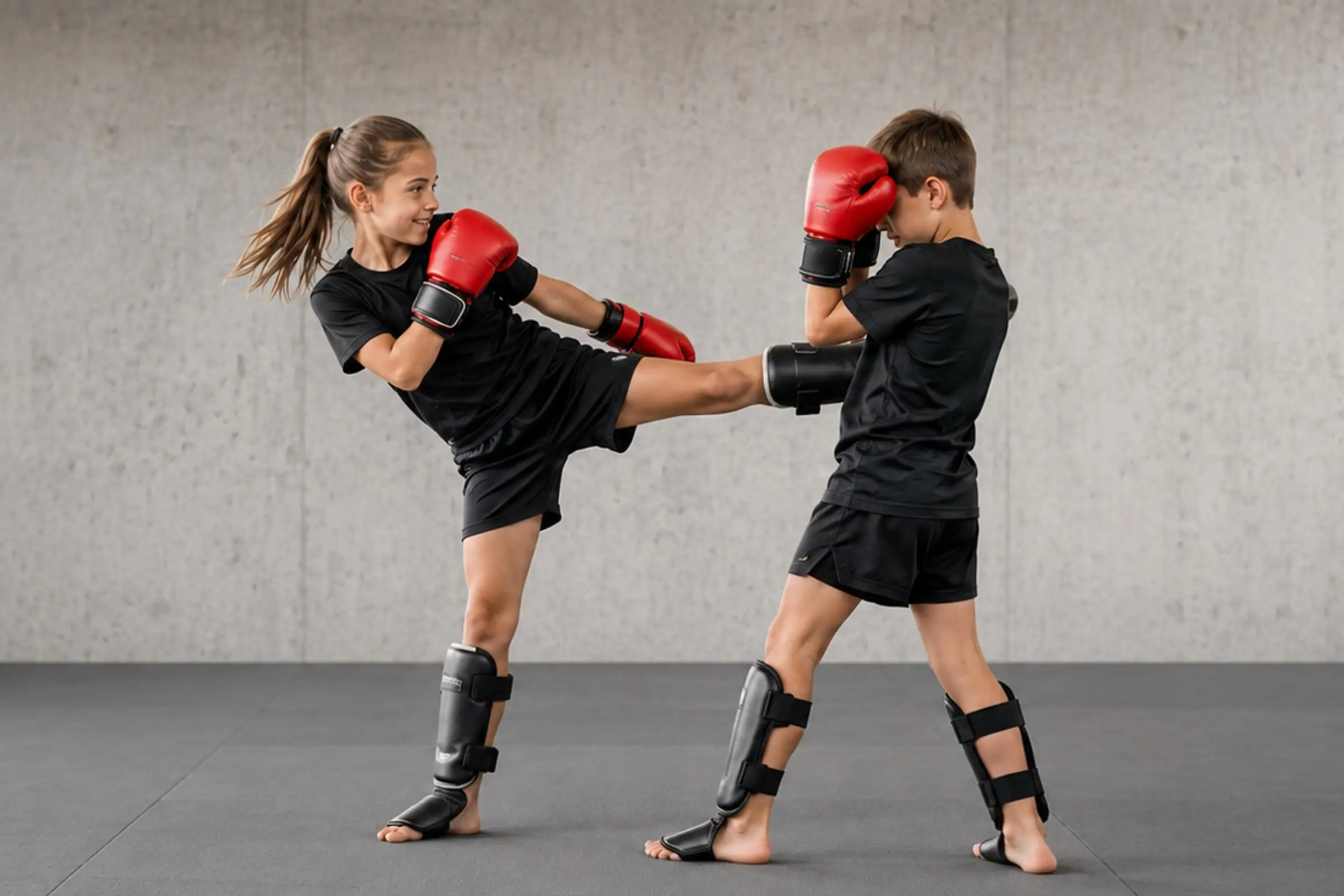 Kickboxen für Kids in der Kampfsportschule Neufahrn