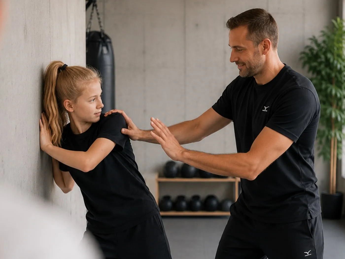 Selbstverteidigung für Kinder und Teenager: Technik im Training