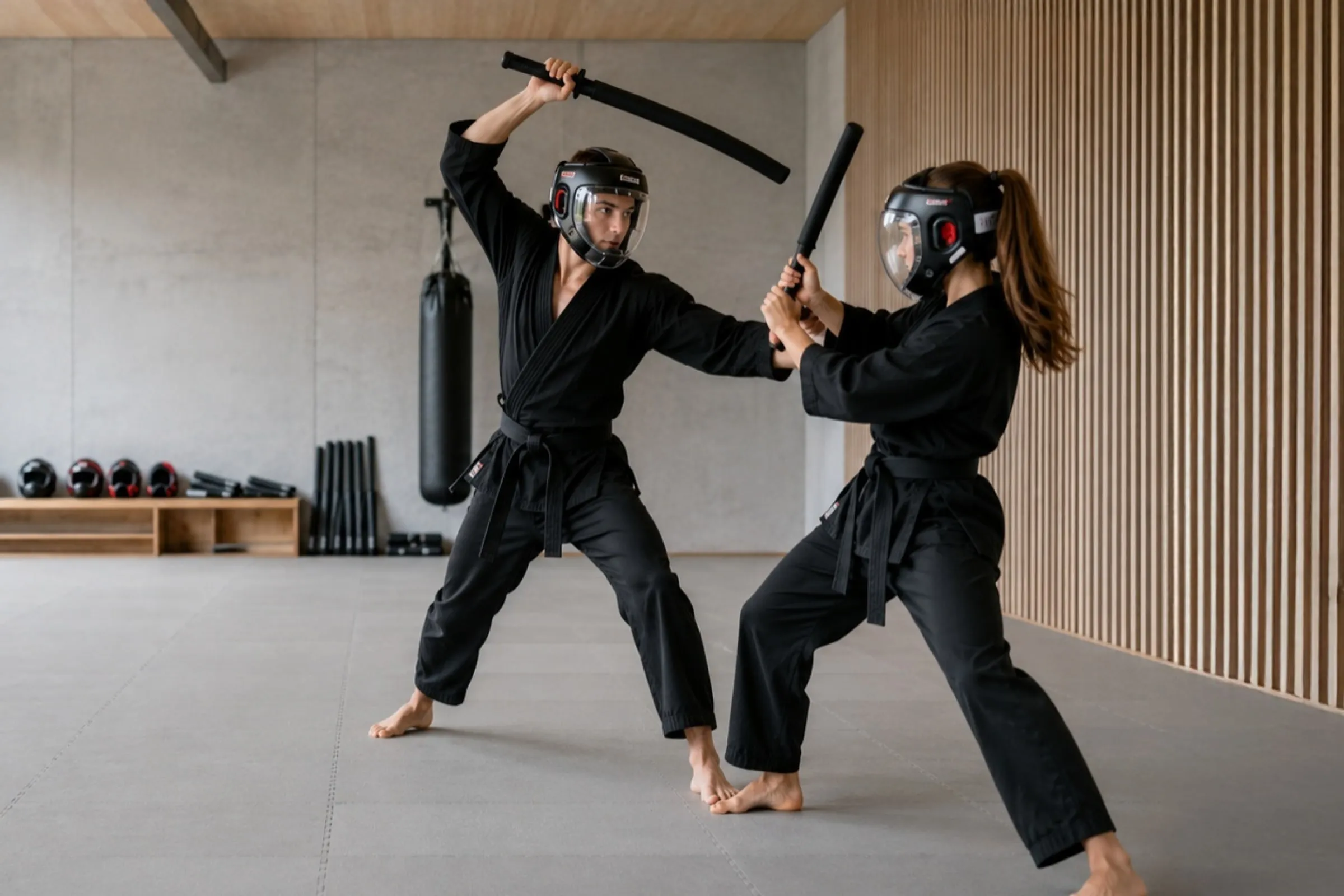 Sport-Chanbara in der Kampfsportschule Neufahrn