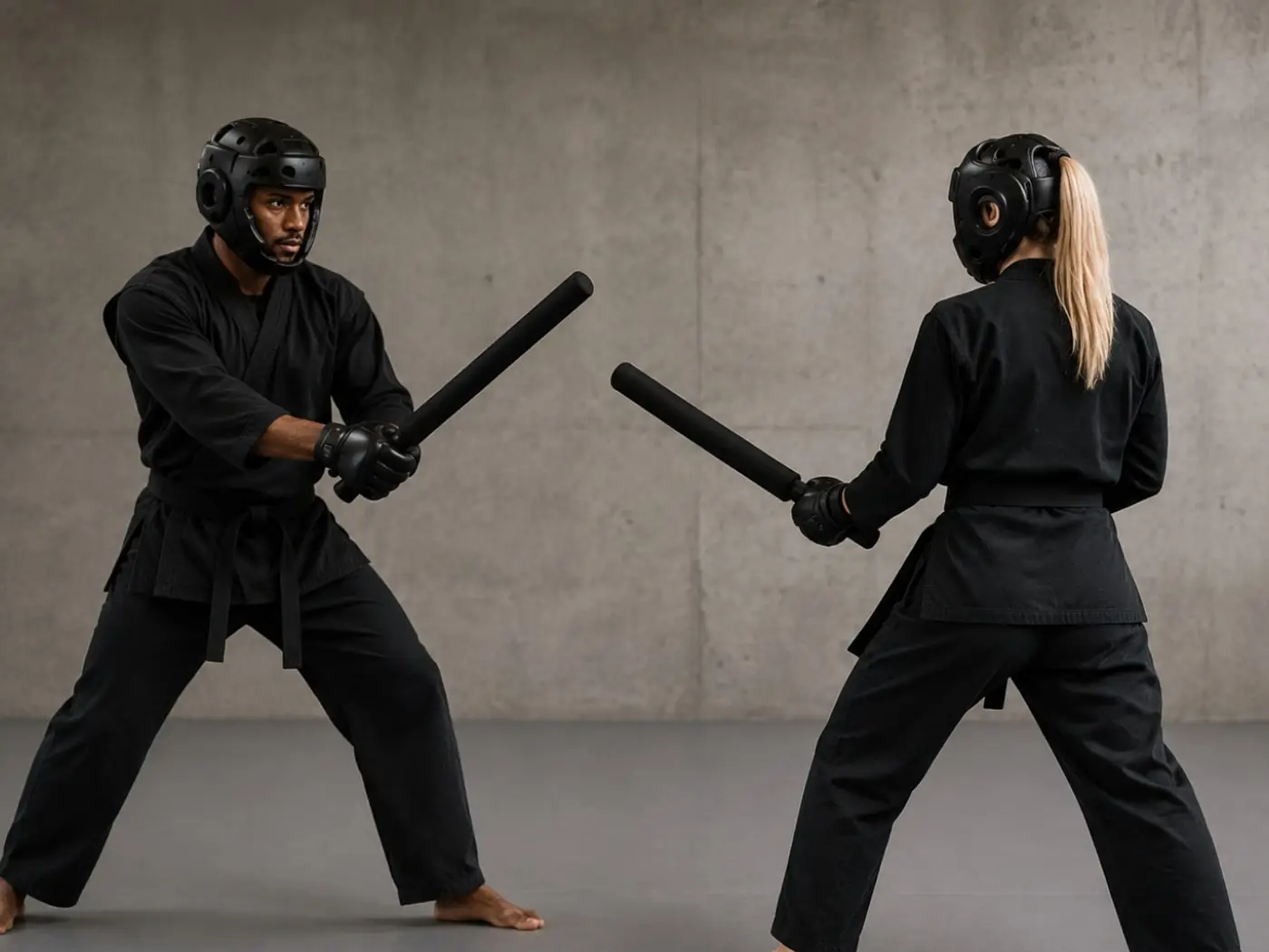Sport-Chanbara: Technik im Training