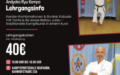 Andyoko Ryu Kempo Lehrgang