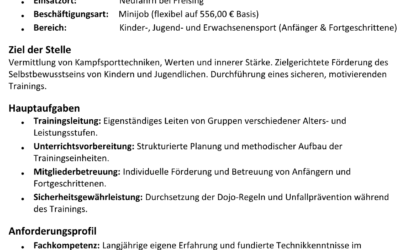 Stellenausschreibung